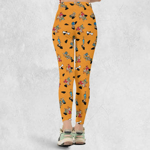Stone Age The Flintstones Characters Legging
