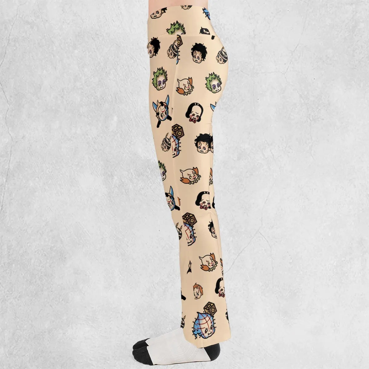 Horror Chic Flare Leggings