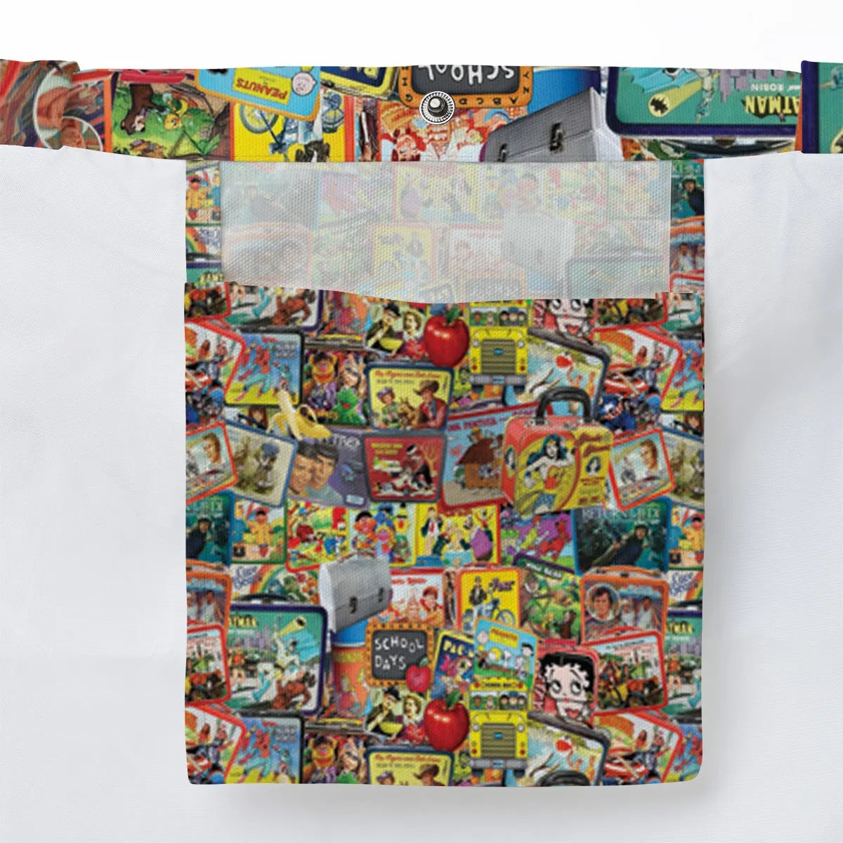 Retro Land TV Shows Large Tote Bag