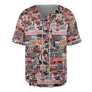 Vintage Aesthetic Ferris Bueller's Day Off Unisex Baseball Jersey