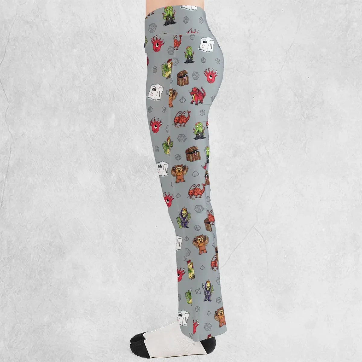 Little Monsters DnD Flare Leggings