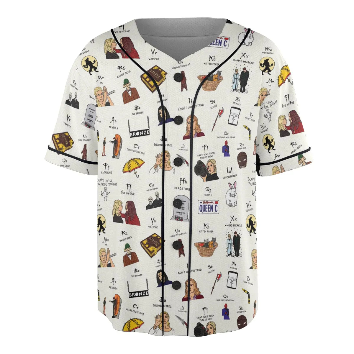 Buffy the Vampire Slayer Unisex Baseball Jersey