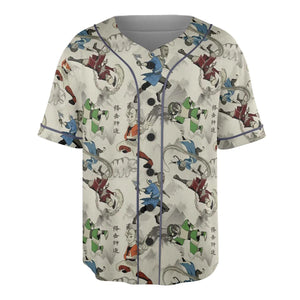 Aang Katara Toph Beifong Sokka Avatar The Last Airbender Unisex Baseball Jersey