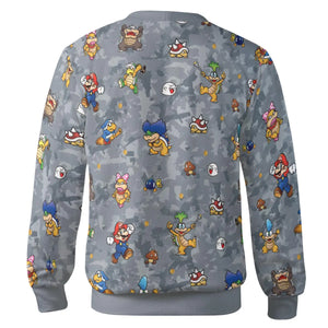 Super Mario Nintendo Video Game Cardigan