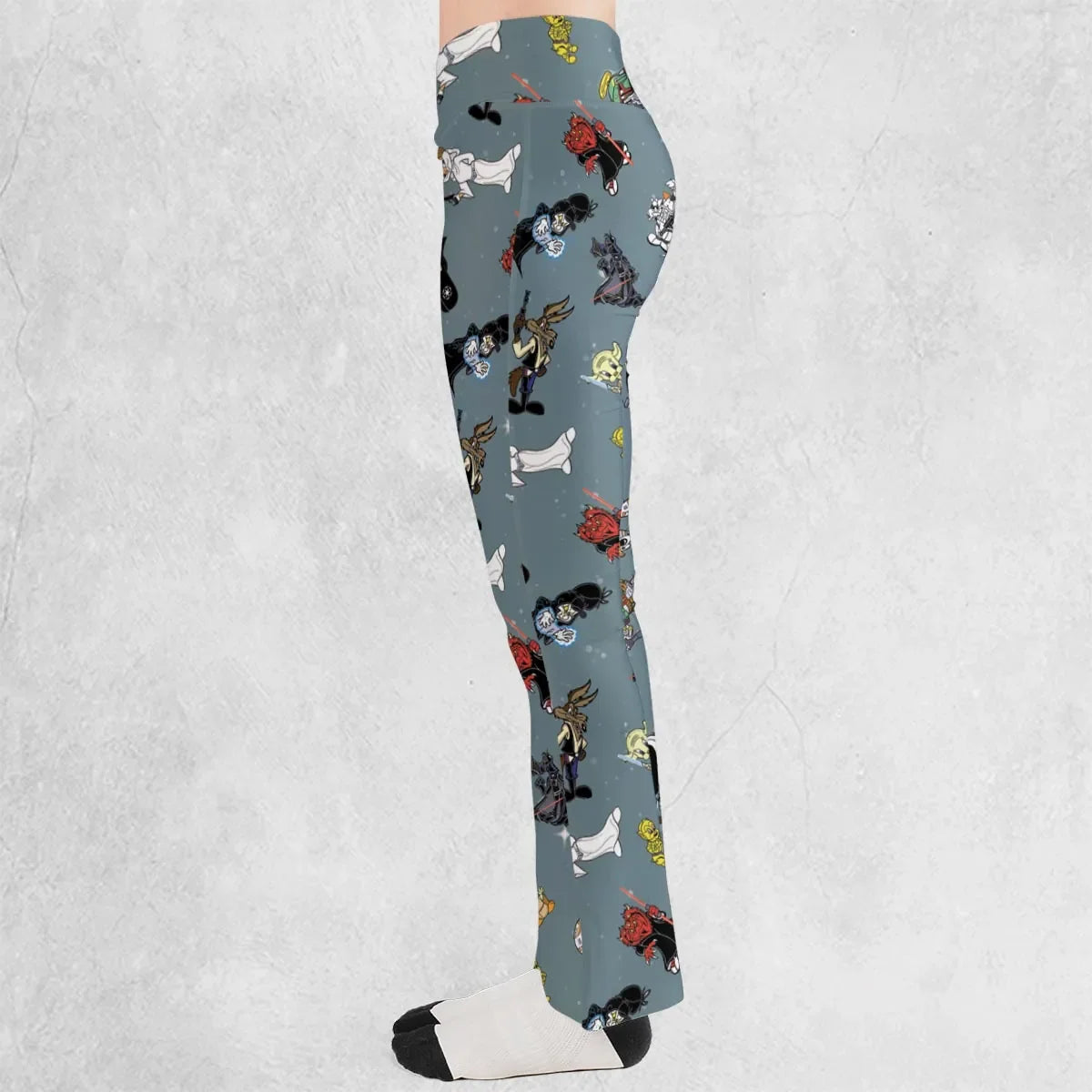 Looney Wars Flare Leggings