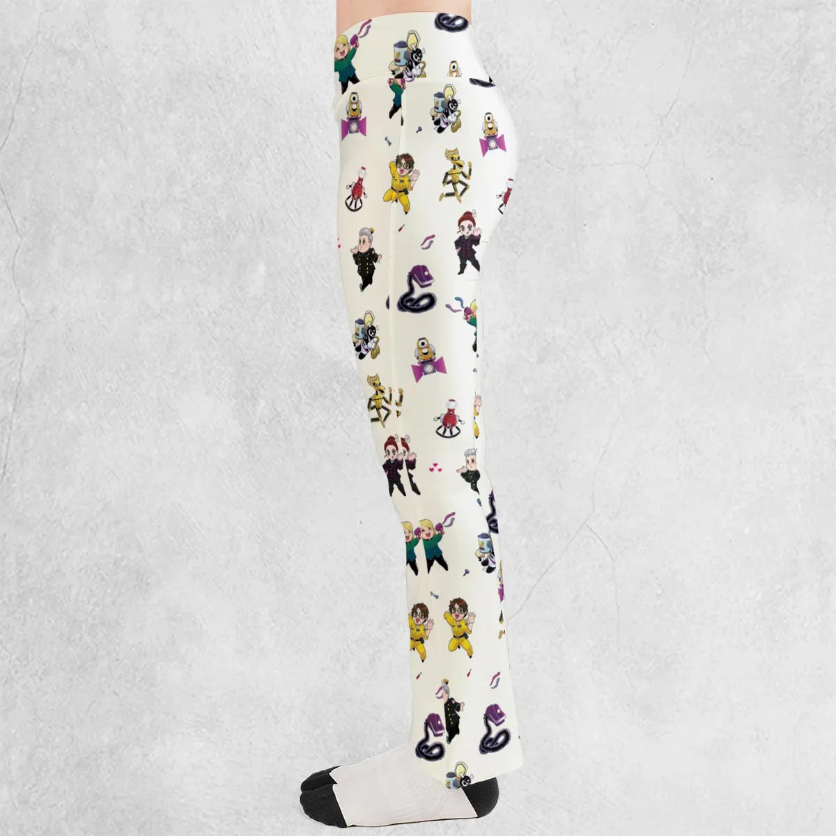 Mst3k Chibi Characters Flare Leggings