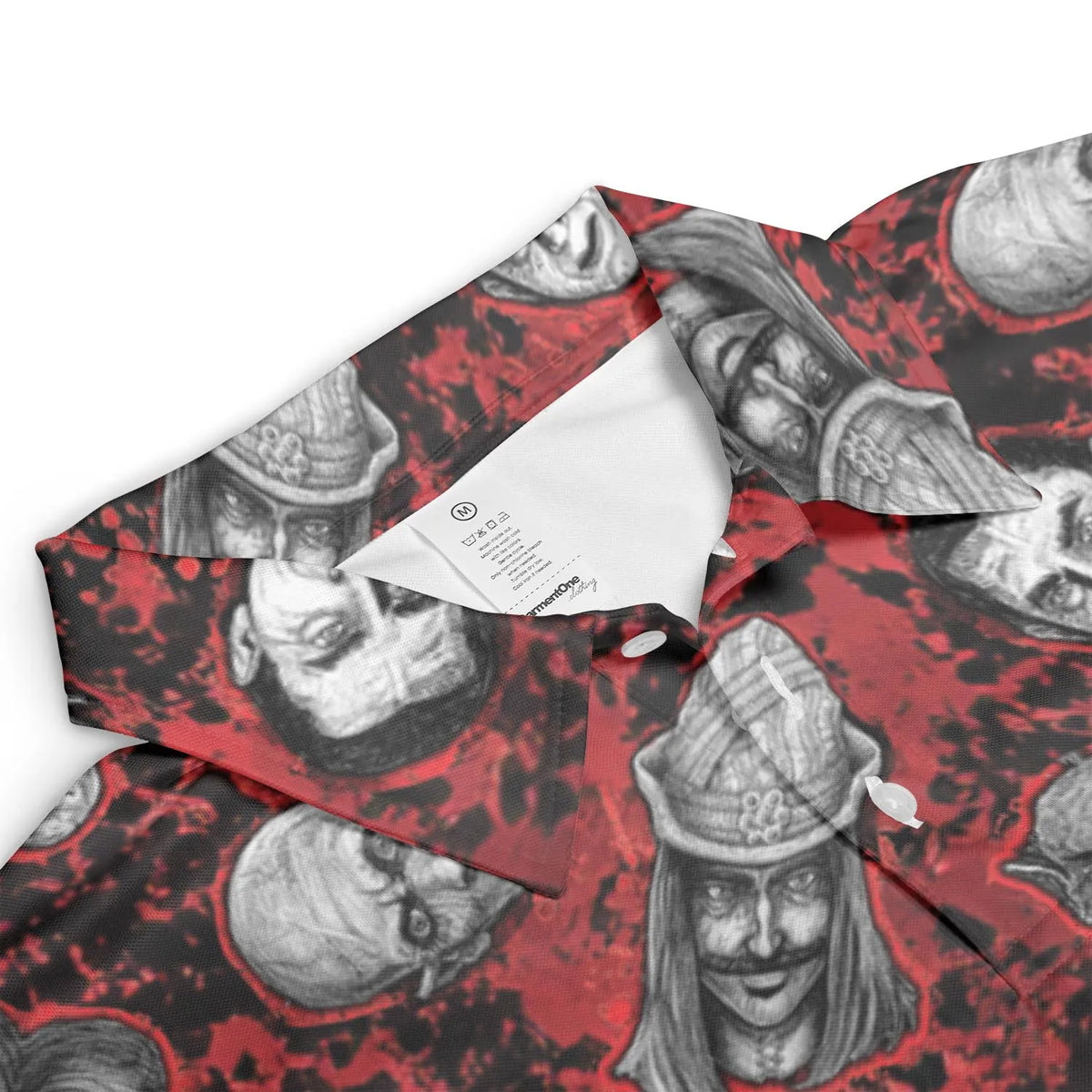 Many Faces Of Dracula AOP Men/Women Polo Shirt
