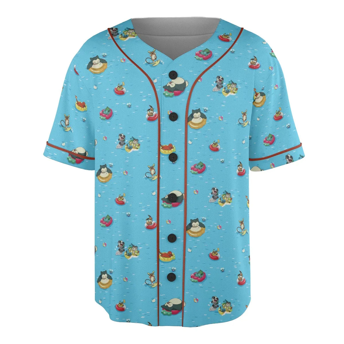 Pokemon Sunny Days Sea Swim Unisex Baseball Jersey
