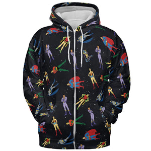 The Super Powers Team Super Friends All-over Print Hoodie