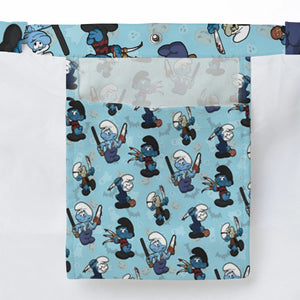 Horror Smurfs Large Tote Bag