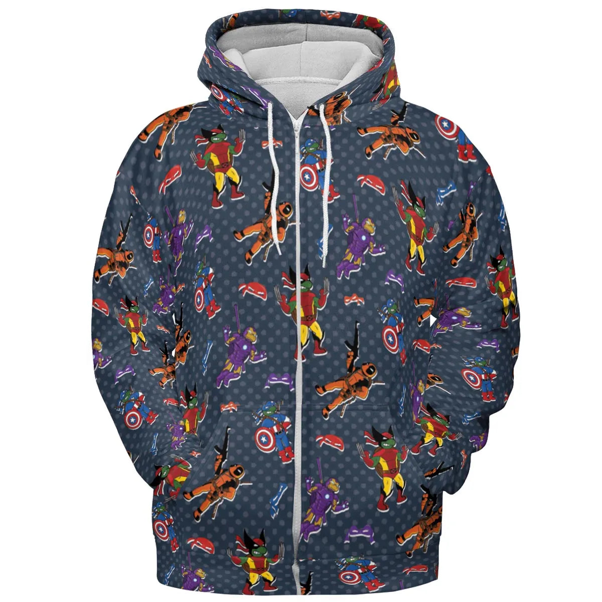 Super Turtles TMNT All-over Print Hoodie