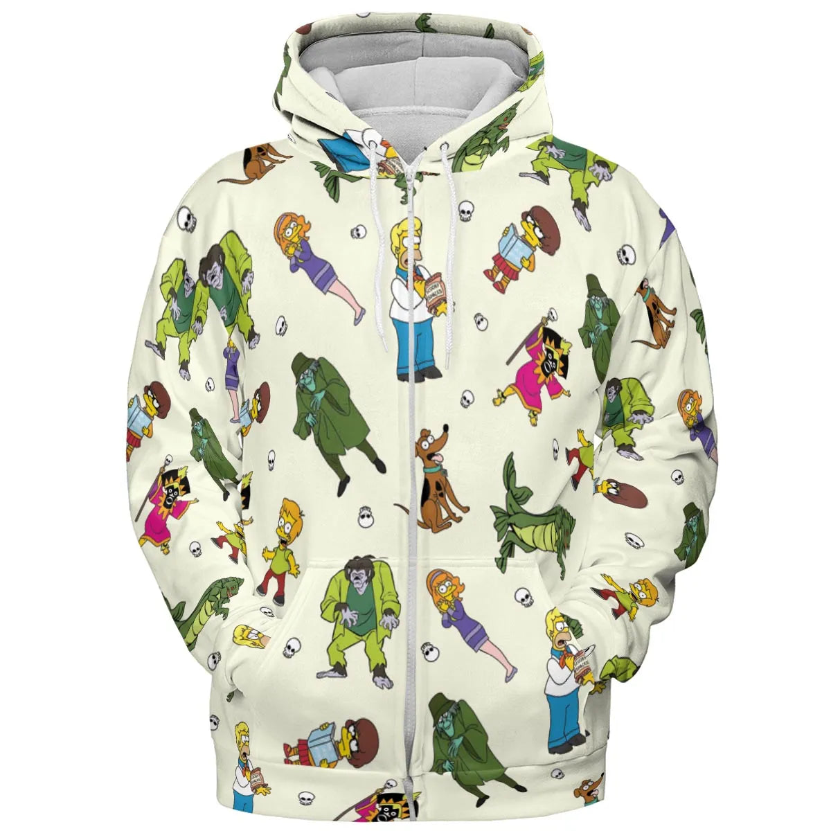 Mystery Simpsons All-over Print Hoodie