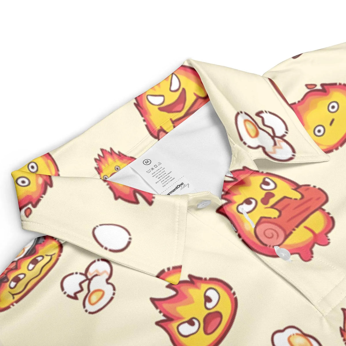 Calcifer Howl’s Moving Castle AOP Men/Women Polo Shirt