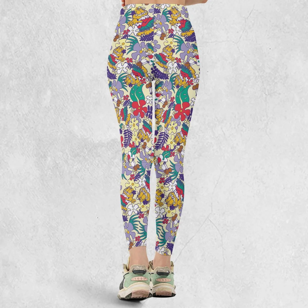 Aloha Garfield And Odie Legging