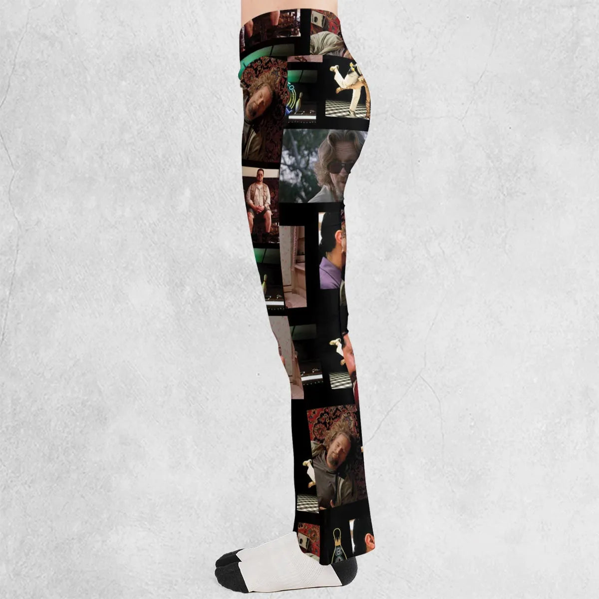 The Big Lebowski Famous Scenes Flare Leggings