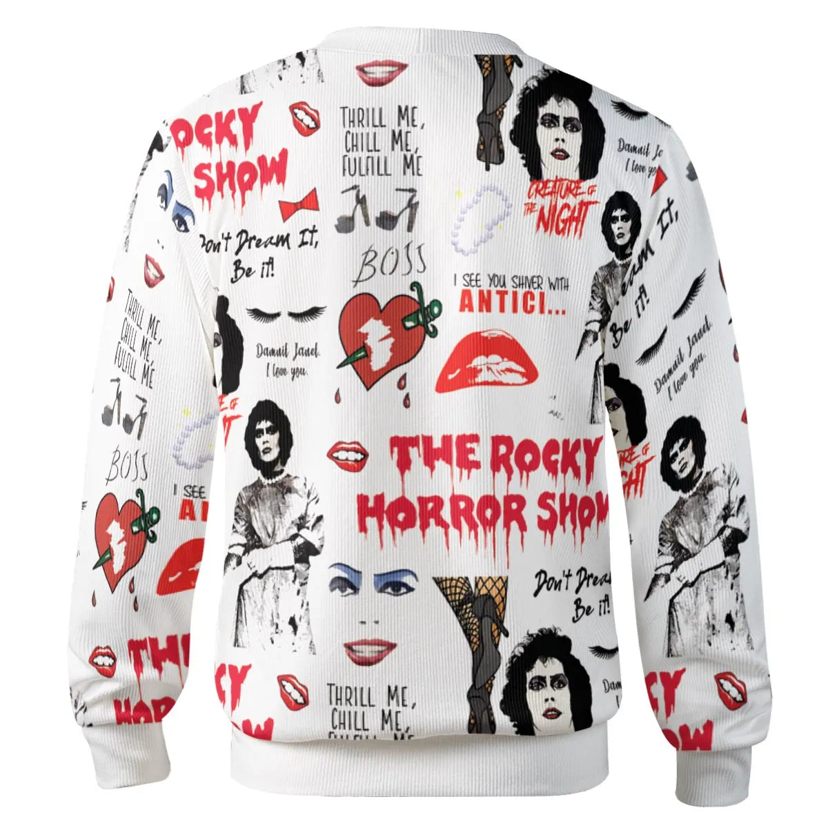 The Rocky Horror Picture Show Pattern Cardigan