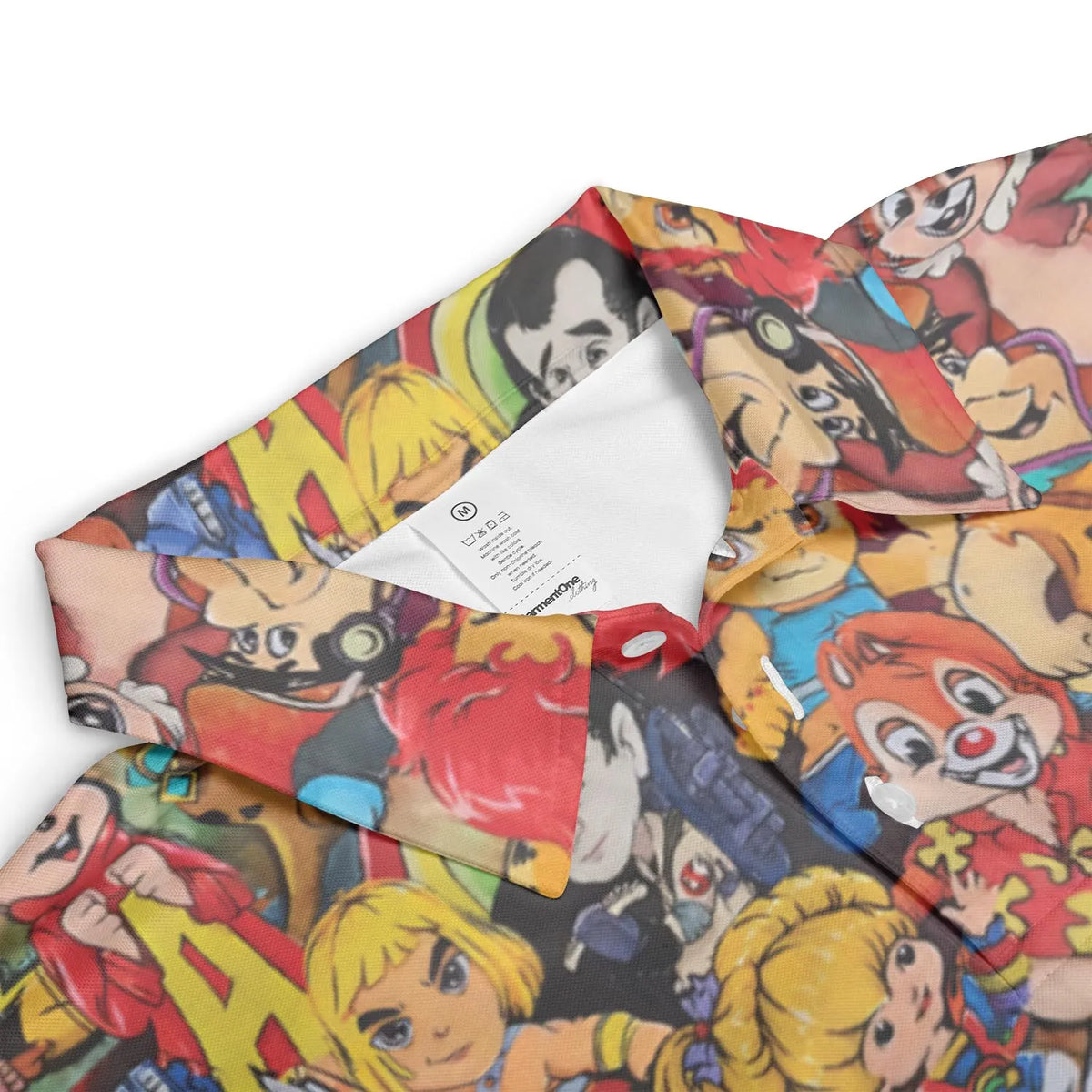 Old Cartoon Characters AOP Men/Women Polo Shirt