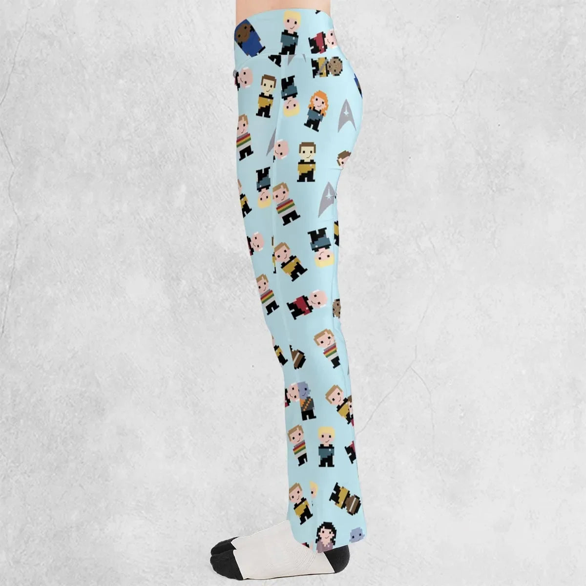 Star Pixel Star Trek Flare Leggings