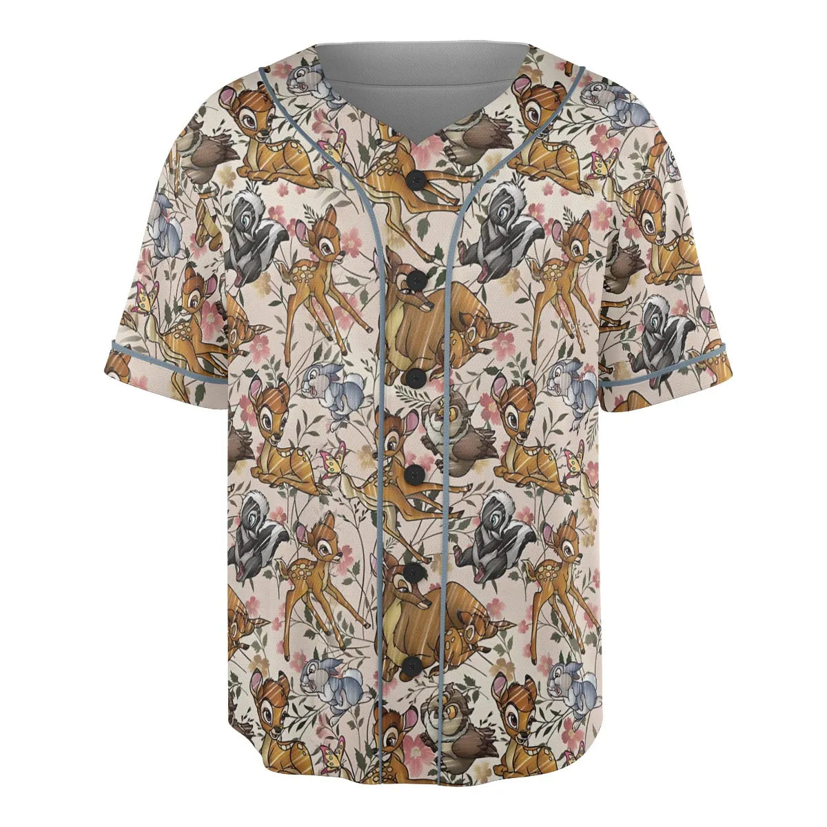 Little Wild Bambi Unisex Baseball Jersey