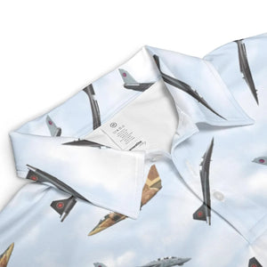 Top Gun Aircraft AOP Men/Women Polo Shirt