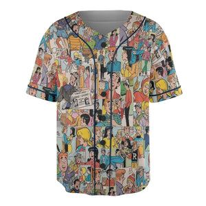 Archie Comics Characters Unisex Baseball Jersey
