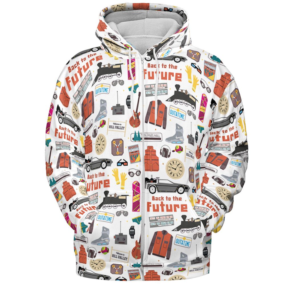 All-over Print Hoodie - V14WESRS -  - 3
