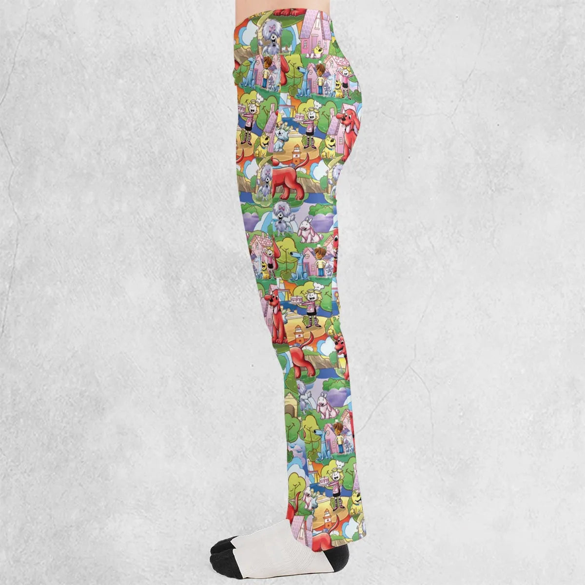 Clifford The Big Red Dog Seamless Flare Leggings