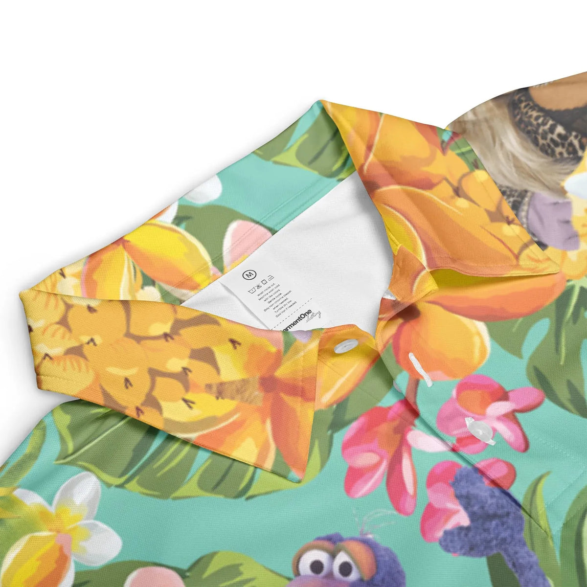 Statler And Waldorf Muppets Tropical AOP Men/Women Polo Shirt