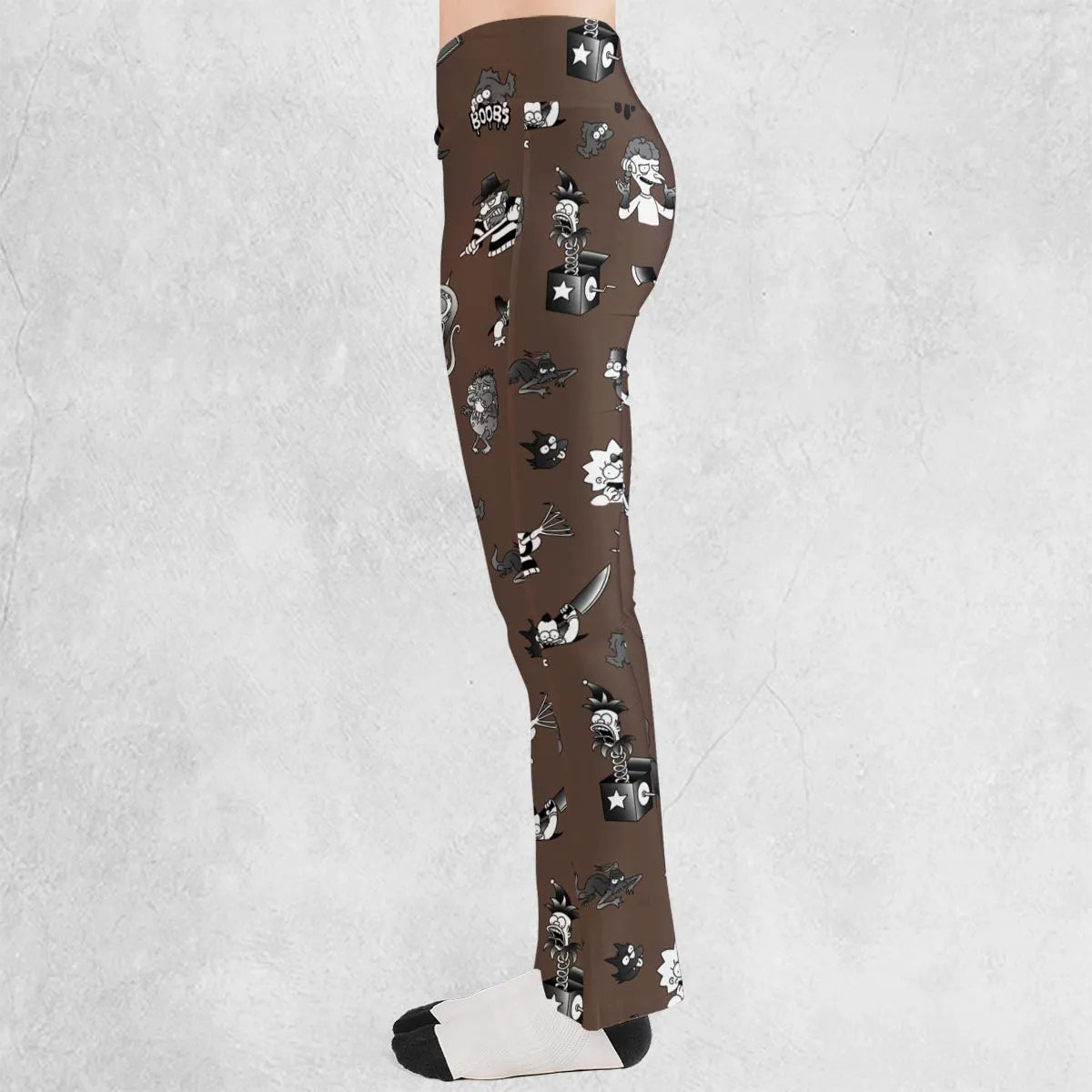 Treehouse of Horror The Simpsons Flare Leggings