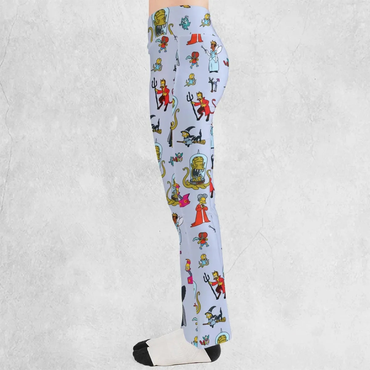 Halloween Costume The Simpsons Flare Leggings