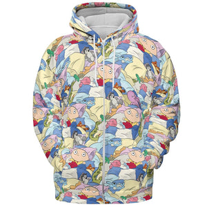 All-over Print Hoodie - FGCXMBEW -  - 3