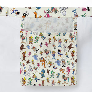 80s 90s Commercial Mascot Cereal Large Tote Bag