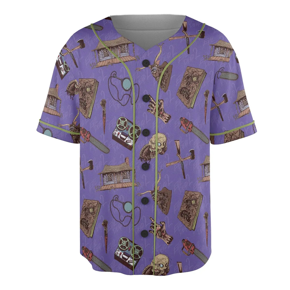 Evil Dead Horror Unisex Baseball Jersey