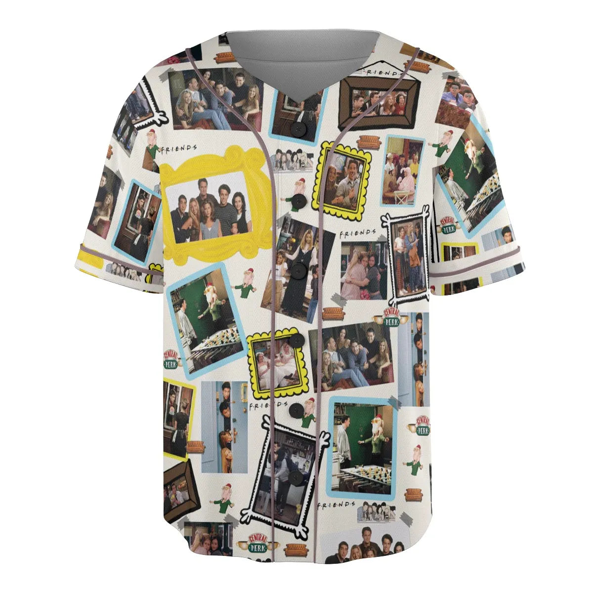 FRIENDS Unisex Baseball Jersey