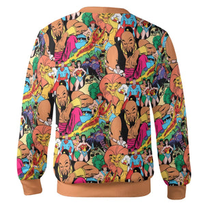 Saturday Morning Cartoons Superheros Cardigan