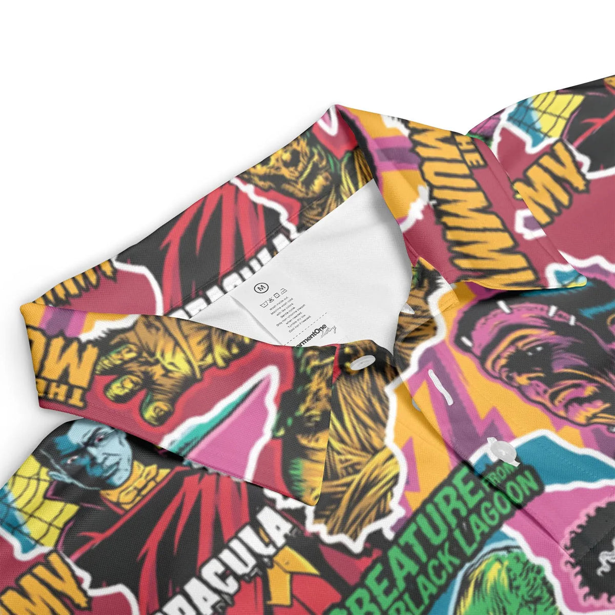 Monsters Pop Collage Universal Monsters AOP Men/Women Polo Shirt