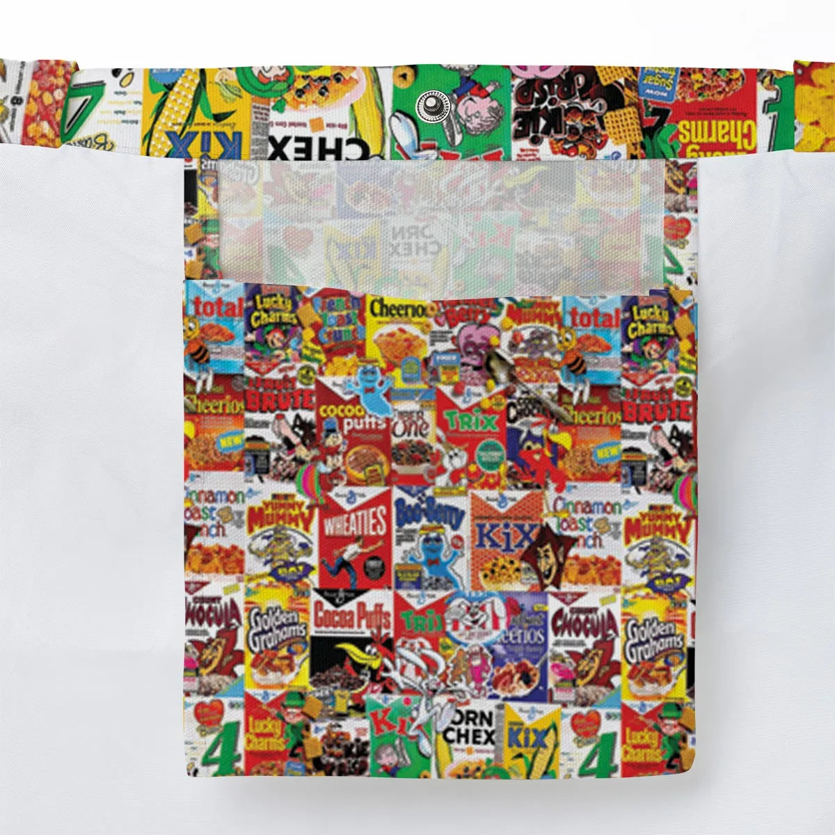 Popular Cereal Boxes Large Tote Bag