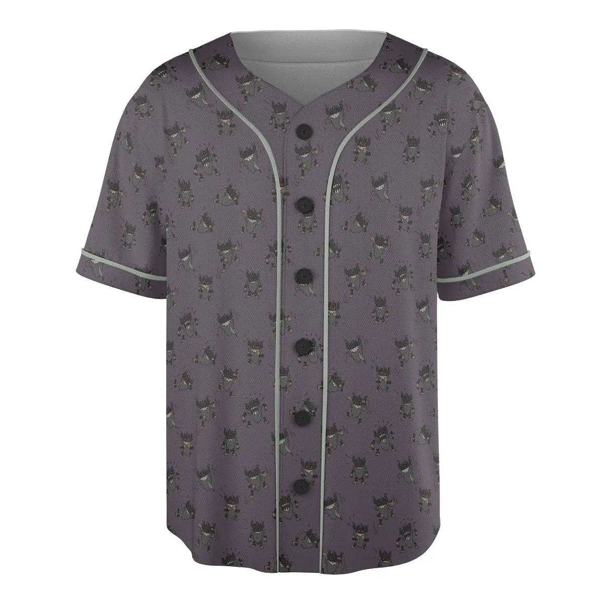Perrrrrserker Pokemon Pattern Unisex Baseball Jersey