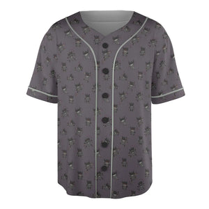 Perrrrrserker Pokemon Pattern Unisex Baseball Jersey