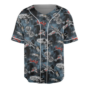 Ultimate Space Fleet Unisex Baseball Jersey