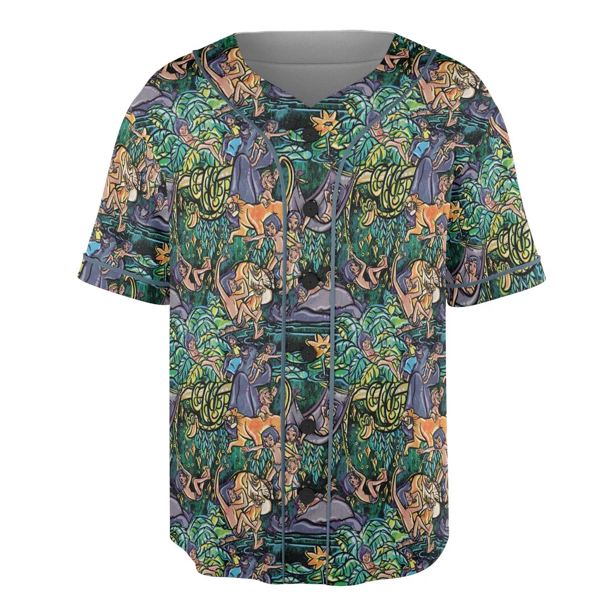 Best Friends Forever Mowgli and Baloo The Jungle Book Unisex Baseball Jersey