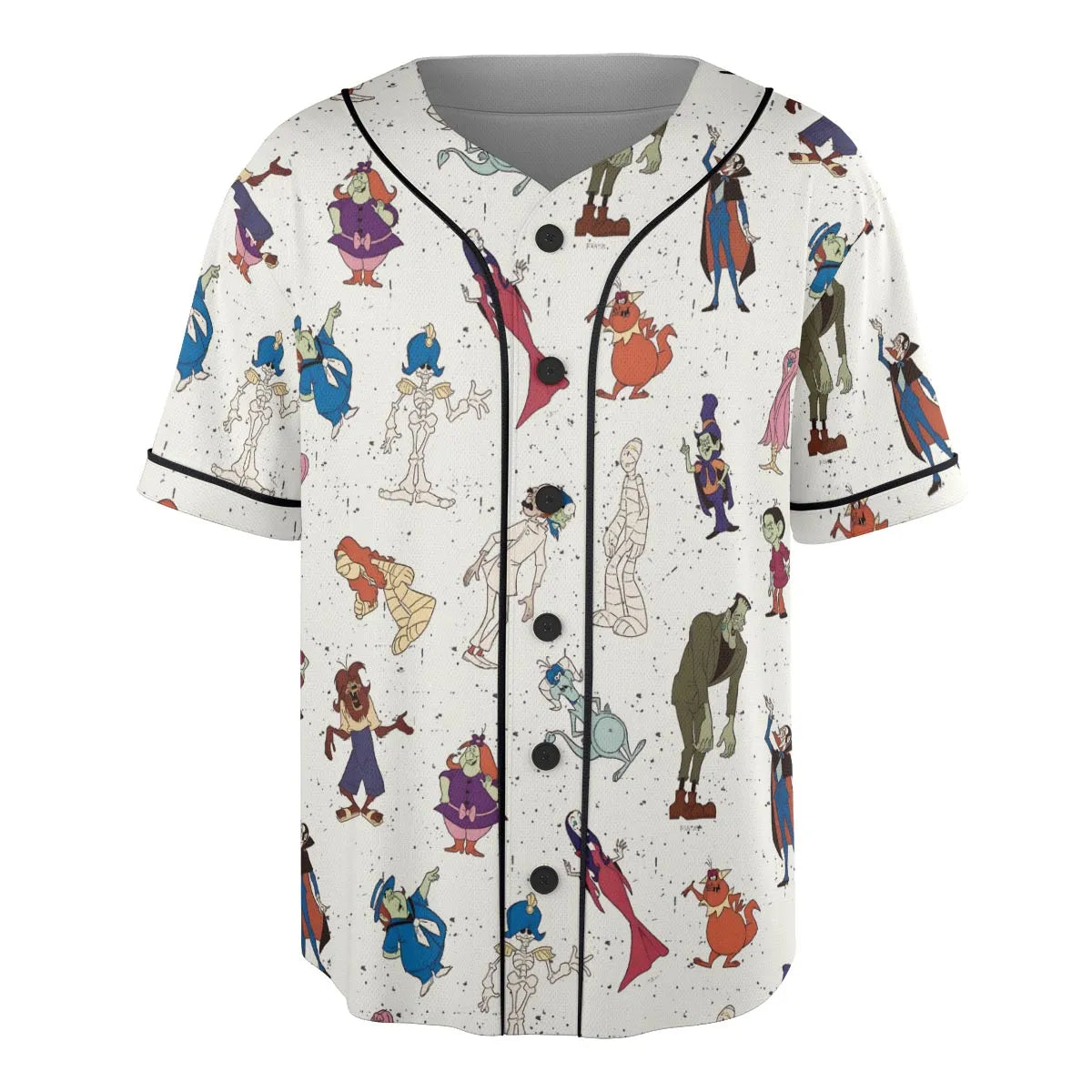 Groovie Goolies Halloween Unisex Baseball Jersey