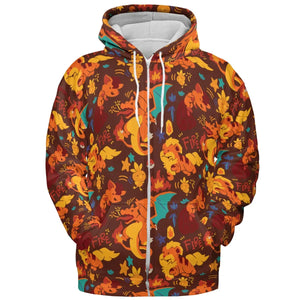 Charizard Arcanine Torchic Fire Pokemon All-over Print Hoodie