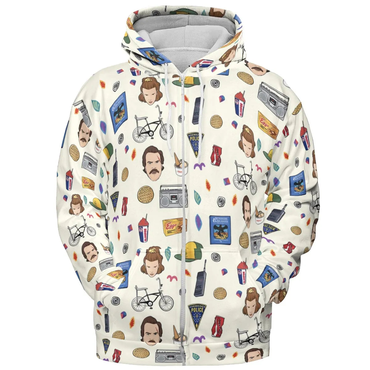 Stranger Things Collection All-over Print Hoodie
