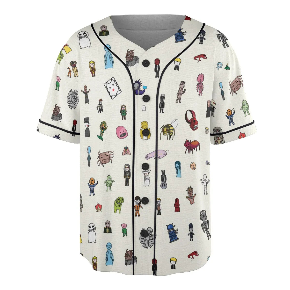 Doctor Who Universe Unisex Baseball Jersey