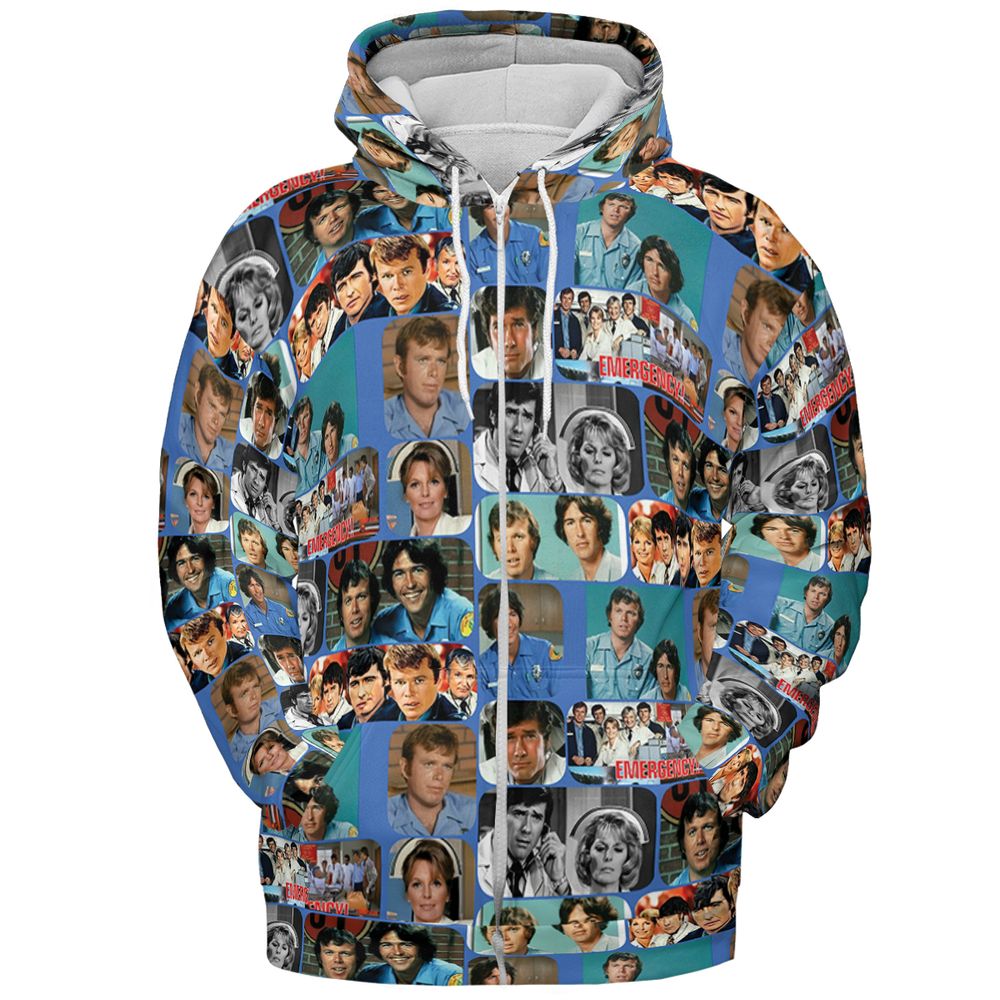 All-over Print Hoodie - KFDJ5TE4 -  - 3