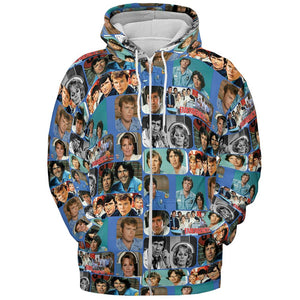All-over Print Hoodie - KFDJ5TE4 -  - 3