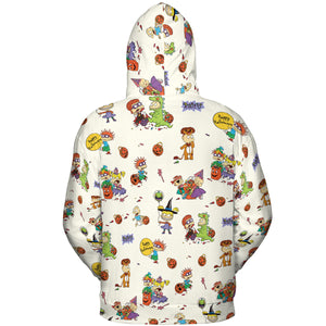 Rugrats Happy Halloween Pattern All-over Print Hoodie