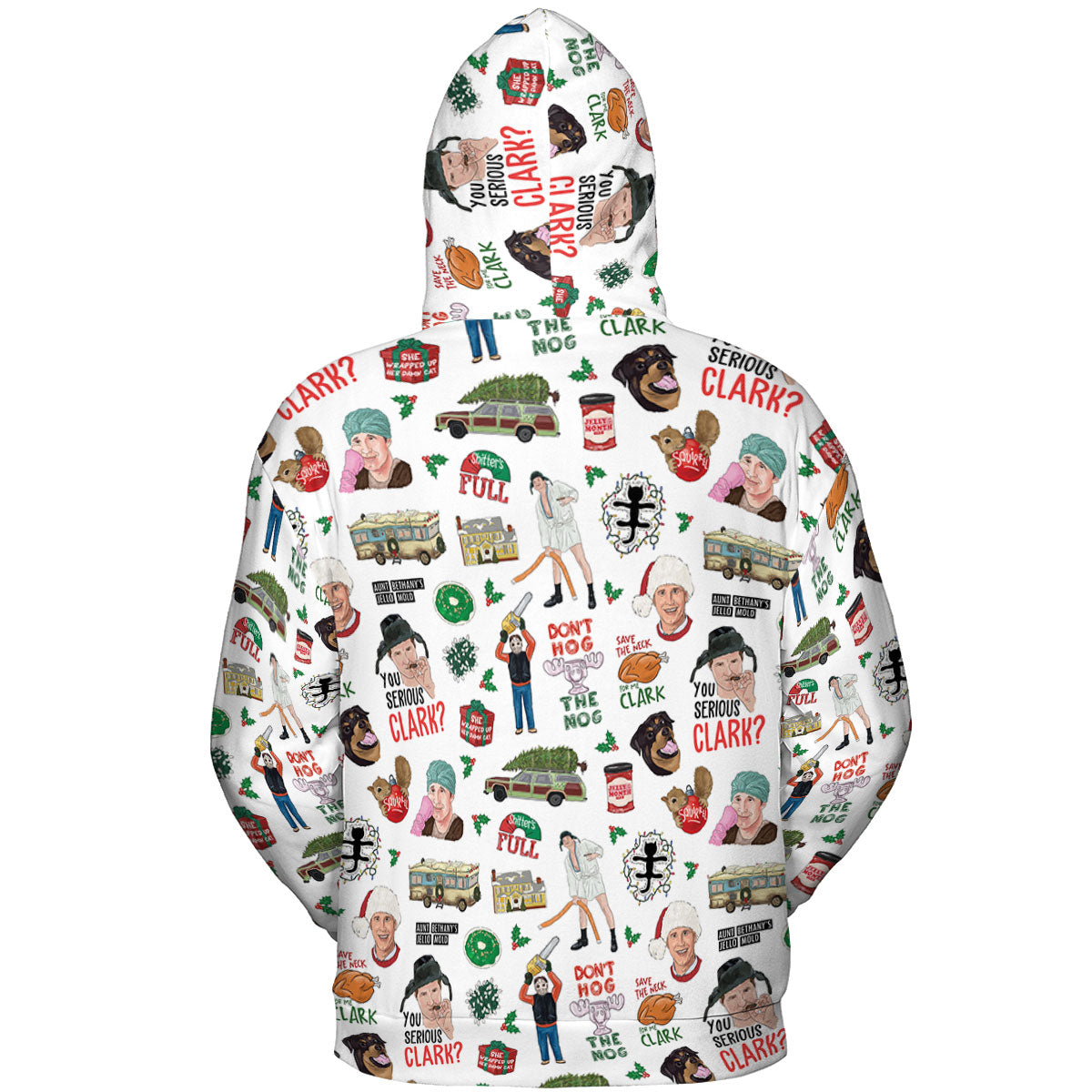 National Lampoon's Christmas Vacation Pattern All-over Print Hoodie