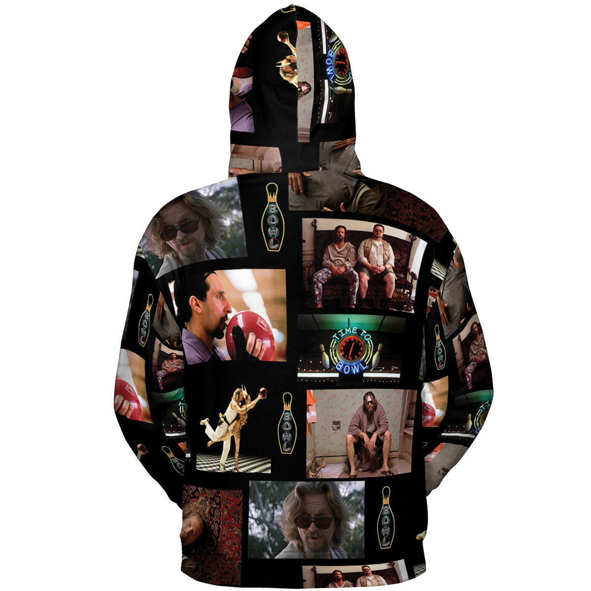 The Big Lebowski Famous Scenes All-over Print Hoodie